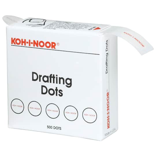 Koh-I-Noor 500ct. Round Drafting Dots